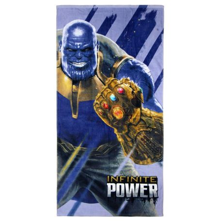 Marvel Avengers Thanos pamut strand törölköző