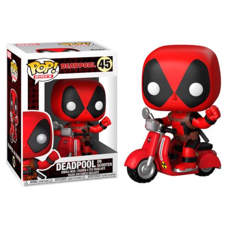 Funko POP Marvel: Deadpool & Scooter - robogón (45)